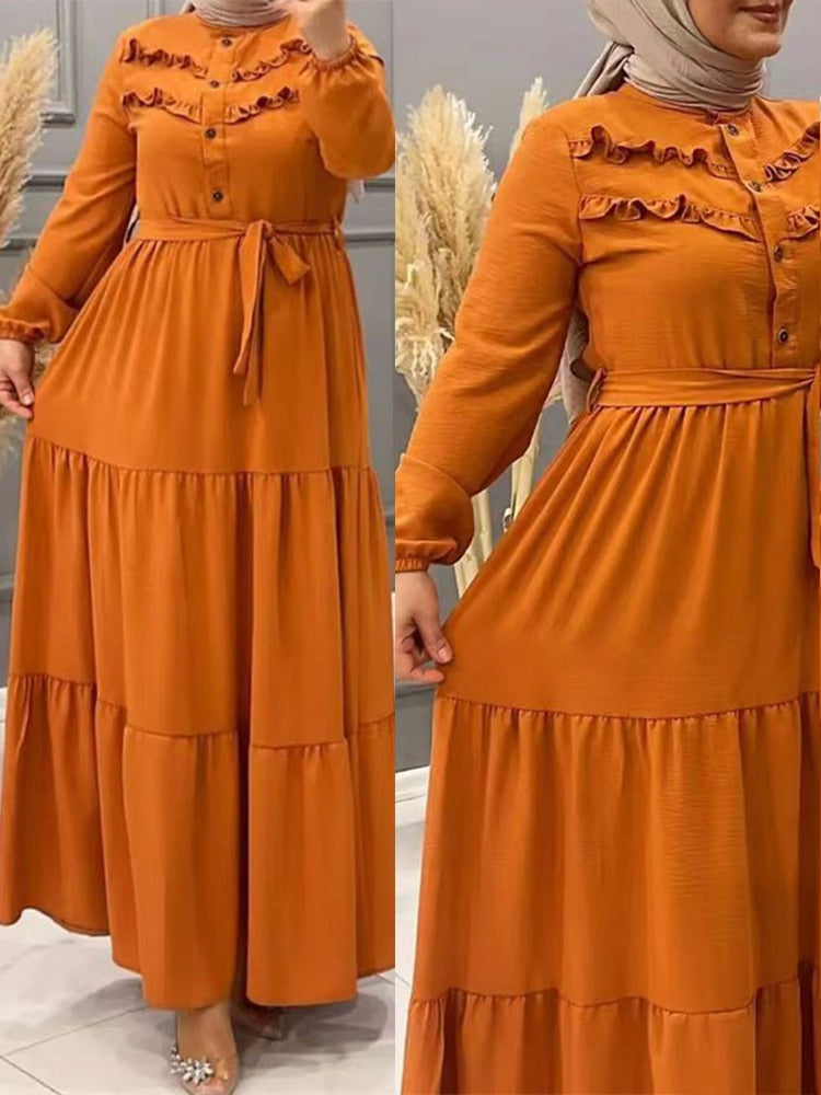 Elegant Kaftan Dress Abaya